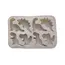 1pc 8-cavity silicone mold 3D dinosaur shaped chocolate candy, pudding, cookies, mold making, cake baking utensils