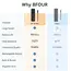 Wireless Bluetooth Meat Thermometer IP67 Waterproof Probes with LCD Screen Booster Rechargeable for Grilling Smoker BBQ Oven