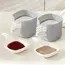 7pcs/set Sauce Dish Food Sauce Dish Dipping Dish SetSnack Seasoning Dish Food Container Tomato Sauce Plates Kitchen Supplies