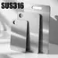 Titanium Cutting Stainless Boards for Kitchen Board 316 Steel Thickened Double Sided Food Grade Portable Fruit Meat Chopping