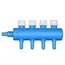 Practical Aquarium Air Pump Flow Control Valve Distributor Hose Splitter Fish Tank Pump Accessories Split-flow Oxygen Tube