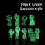 10pc Miniature Landscape Decoration Glow in the Dark Princess Shaped Home Decoration Garden Decoration Ornament Glow in the Dark