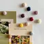 10Pcs Color Polygonal Resin Refrigerator Photo Message Tile Home Decoration Gifts