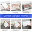 5/10/20/50/100pcs Melamine Magic Sponge Eraser Scouring Pad Dishwashing Sponge Kitchen Office Sponge Magic Home Cleaning Tool