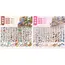 12Pcs 12in1 3D Landscape Stickers Collection Book Album Cartoon Scene DIY Toy Game Festival Birthday Gift for Kid Girl Child
