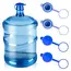 5 Gallon Water Jug Cap, Reusable Silicone 3 & 5 Gallon Water Jugs Replacement Cover, Upgrade No Spill Food Grade Silicone