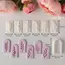 7Pcs Botanical Leaf Pattern Clay Earring Molds Set Fresh Plant Vine Leaves Clay Cutters Tools for Earring Pendant Jewelry Making