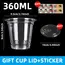 10pcs Plastic Cup With No Straw Mouth Direct Drinking Transparent Disposable Coffee Cup Suitable For Smoothies Cold Drinks Milk