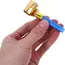 20Pcs Musical Blow Outs Balloon Mixed Glitter Fringed Metallic Noisemaker Kids Cute Blowouts Whistles for Halloween Xmas Party