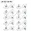 20/50/100PCS Plastic Suction Cups with Screw 25/32/41/53 mm Clear PVC Sucker Pads Strong Adhesive Suction Holder with Screw Nut