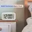 Desk Decorations Table Clock Bedroom Decoration Led Digital Alarm Clock Data Times Calendar Electronic Multi-function Desktop