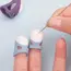 Silicone Thimbles Finger Tips Protector Anti-Slip Finger Covers Hand Cross-stitch Sewing DIY Tools Household Sewing Accessories