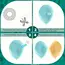 1000 Pieces Clear Glue Points Dots Double Sided Adhesive Removable for Balloons Craft Sticky