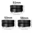 Coffee Distributor Espresso Distribution Tool, Leveler 3 Angled Slopes, Adjustable Palm Tamper Fits 51mm, 53mm, 58mm Portafilter