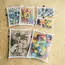 1-30 PCS Mesh Zipper File Bag Waterproof Moisture-proof Zipper Folder Toy Storage Bag Storage Tools Cosmetic Organization Bag