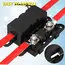 DaierTek MEGA Fuse Block ANL Bolt-on Blade Fuse Holder Flat Type Fuse For Car Boat  80A 100A 125A 150A 175A 200A 250A 300A