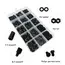 1 Box Plastic Nylon Hex Hexagon Spacer Column Standoff Screw Nut Washer Kit Set for PCB Motherboard M2 M2.5 M3 M4 Black White