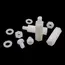 1 Box Plastic Nylon Hex Hexagon Spacer Column Standoff Screw Nut Washer Kit Set for PCB Motherboard M2 M2.5 M3 M4 Black White
