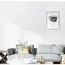 50cm Linen 3D Foam Self-adhesive PVC Solid Color Thickened Waterproof Background Wall Renovation Wallpaper Wall Stickers