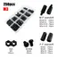 1 Box Plastic Nylon Hex Hexagon Spacer Column Standoff Screw Nut Washer Kit Set for PCB Motherboard M2 M2.5 M3 M4 Black White