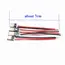 2/5Pcs Micro USB Type-C 2Pin Horizontal / Vertical 2P Simple Soldered Male Plug-in Board Quick Charging USB-C Connector