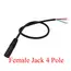 1/2/3/5Pcs 3.5mm Audio Cable Connector 2 3 4 Pole Mono Stereo Male Plug Female Jack Extension Wire AUX Headphone DIY Repair 30cm