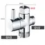 Black Toilet Bidet Faucet Handheld Sprayer Stainless Steel Bathroom Hand Bidet Sprayer Set Hose Toilet Self Cleaning Shower Head