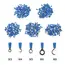 100PCS Ring Crimp Terminal M4/M5/M6/M8 Round Plugs Pre-insulated Ferrules Lugs For Splice Electricals Cable Wire End Connectors