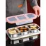 304 Stainless Steel Mini Compartment Lunch Box for Light Meals, Specifically for Weight Loss and Portion Control, Microwaveable