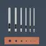 6pcs Leather Hole Punching Tools Steel Hollow Round Hole Puncher - Sharp, Durable Round Cutters For Watch Bands, Belt, Paper