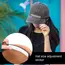 Hat Adjuster Bands 10PCS Hat Adjusting Tapes Adhesive Pads Hat Size Reducing Inserts For Baseball Caps Fisherman's Hats Sun