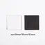 5/10pcs DIY Refrigerator Magnet High Transparent Acrylic Square Round with Magnetic Sheet Material Package Home Decor