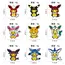 9Pcs Cute Brooch Creative Yellow Elf Enamel Pin Metal Badge Clothing BackPack Jewelry