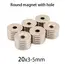 10/20/30pcs with Countersunk 20x3-5mm Discs for Scientific, Laboratory, and Industrial Use, Kitchen Decoration-Portable Magnets