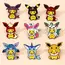 9Pcs Cute Brooch Creative Yellow Elf Enamel Pin Metal Badge Clothing BackPack Jewelry