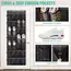 14/24/40 Grids Over The Door Shoe Rack  Mesh Pockets Hanging Shoe Organizer For Closet Hanging Shoe Rack Holder