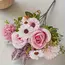 7-Forked Artificial Rose Hydrangea Handheld Flower Fillet Rose Dried Flower Silk Flower Daisy Wedding Decoration Flower Bouquet