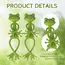 1/3/5/10PCS Frog Plant Stand Tomato Plant Support for Plants Gardening Plant Holder Plant Climbing Fixture Clips Garden Supplies
