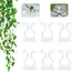 10/30/50pcs/Bag Plant Vine Climbing Clip Invisible Wall Self-adhesive Fixator Garden Plant Vine Climbing Fixed Support
