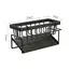 Sink Cleaning Tools Storage Rack Kitchen Multifunctional Stainless Steel Drain Rack for Sponge Cleanser Organizer Rag Hanger
