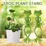 1/3/5/10PCS Frog Plant Stand Tomato Plant Support for Plants Gardening Plant Holder Plant Climbing Fixture Clips Garden Supplies