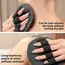 1/4pcs Exfoliating Bath Scrubber Tool 14cm Rubber Deep Cleansing Gentle Dead Skin Remover Tool for Men Women Kids