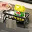 Sink Cleaning Tools Storage Rack Kitchen Multifunctional Stainless Steel Drain Rack for Sponge Cleanser Organizer Rag Hanger