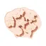 Ocean Fondant Silicone Mold Shell Mermaid Tail Seahorse Starfish Chocolate Mold Suitable for Mermaid Theme Cake Decoration Tools