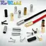 10 Sets Metal Rope Ends Stopper Cord End Lock Cap Hanging Bell Buckle DIY Bag Shoes Garment Lanyard Accessories