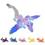 15cm 3D Printed Dragon Movable Wings Office Desktop Accessory Creative Home Decor Perfect Christmas Present Holiday Gift Toy