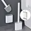 1PC Soft Bristle Toilet Brush for Bathroom Cleaning - Dead-Angle-Free Brushing - Bathroom Cleaning Tool