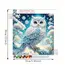 Charming DIY 5D Owl Diamond Painting Set on Tree Branches - Unique Shaped Crystals and Acrylic Diamonds, Frameless Mosaic Crafts