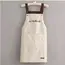 Hello Letter Printed Waterproof Apron Kitchen Cooking Home Large Pocket Storage Baking Shoulder Aprons Hotel Specific Practical
