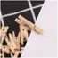 50pcs DIY Mini Wooden Clips Handmade Craft Decorative Photo Clips Clothespin Craft Decoration Pegs Home Office DIY Toy